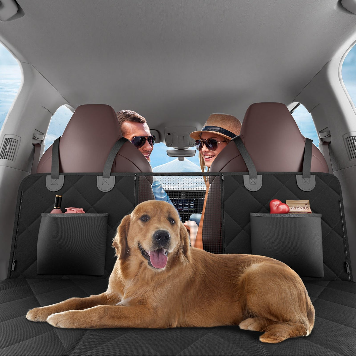 Waterproof Dog Car Back Seat Cover