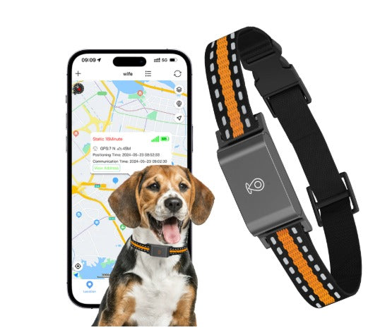 GPS Pet Tracking Collar with 4G Positioning